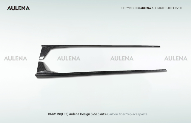 BMW M8(F93) Aulena Design dry carbon performance Side Skirts