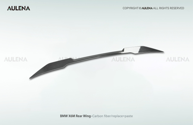 BMW X6M Aulena Design dry carbon performance Rear Wing