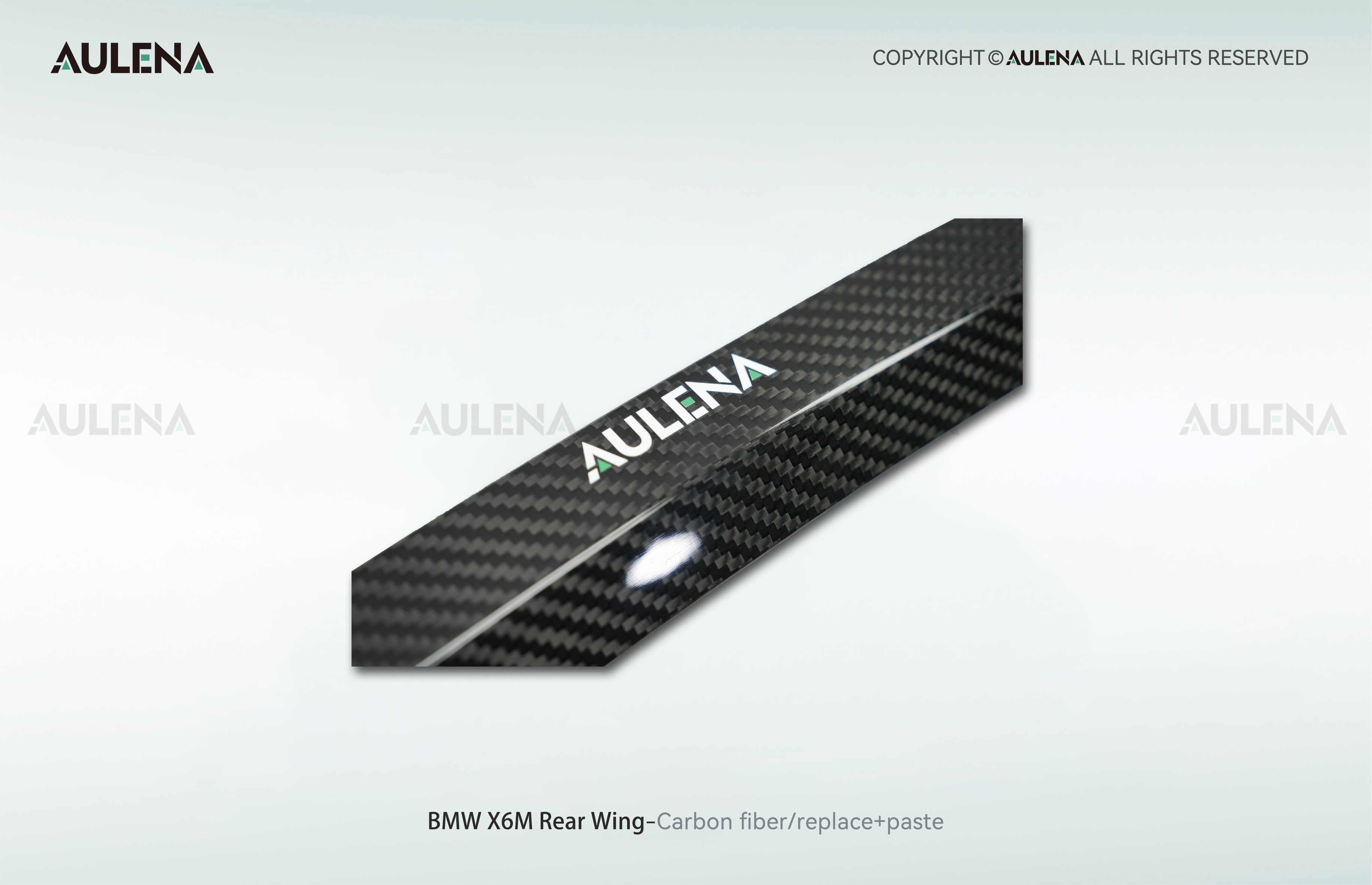 BMW X6M Aulena Design dry carbon performance Rear Wing