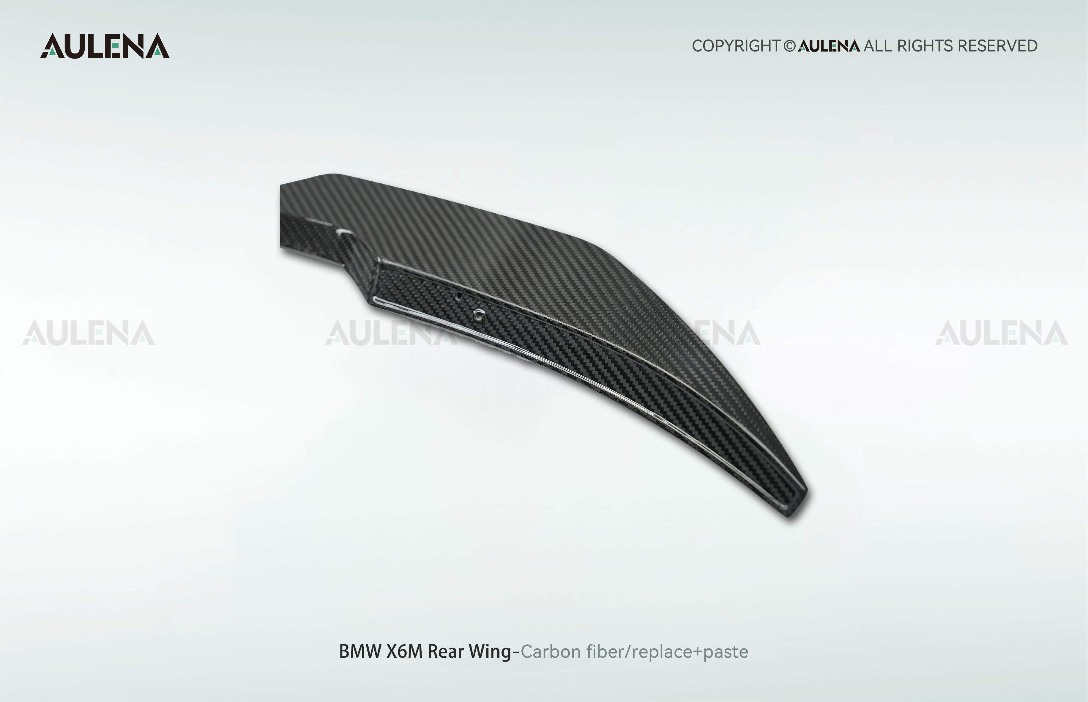 BMW X6M Aulena Design dry carbon performance Rear Wing