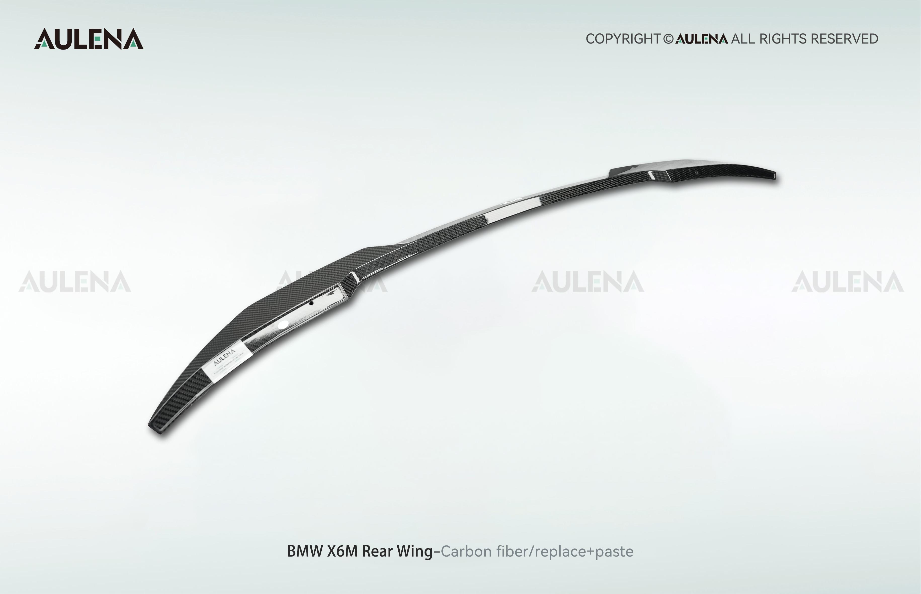 BMW X6M Aulena Design dry carbon performance Rear Wing
