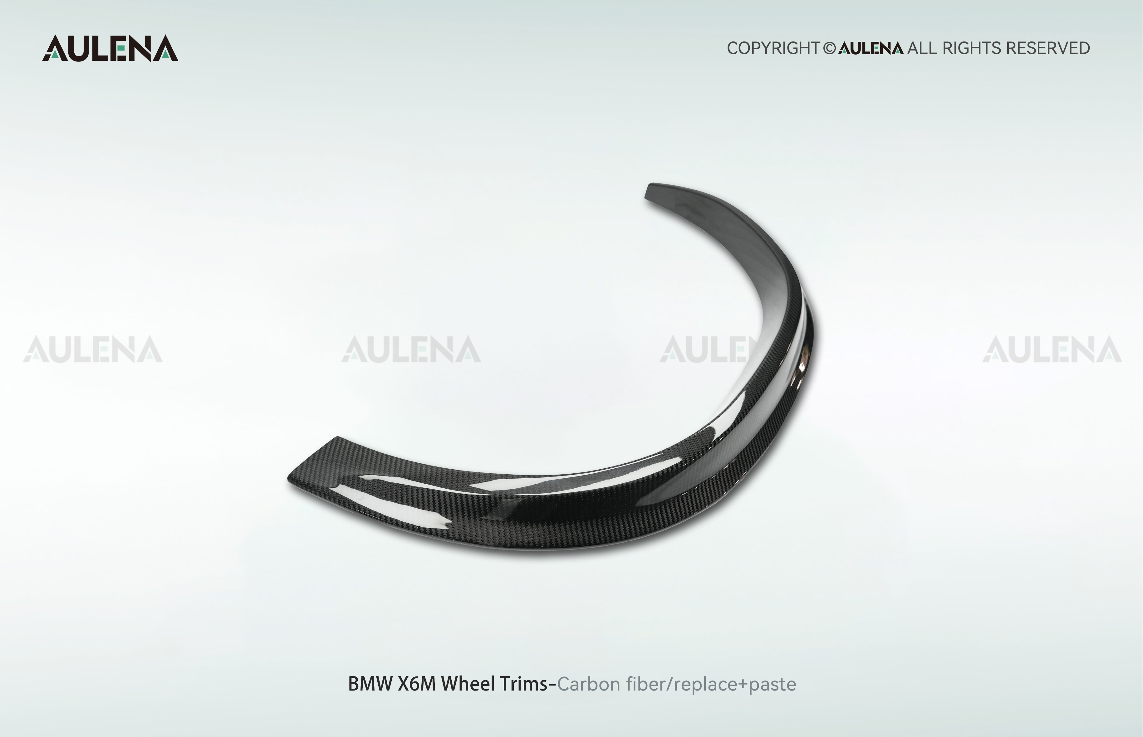BMW X6M Aulena Design dry carbon performance Wheel Trims
