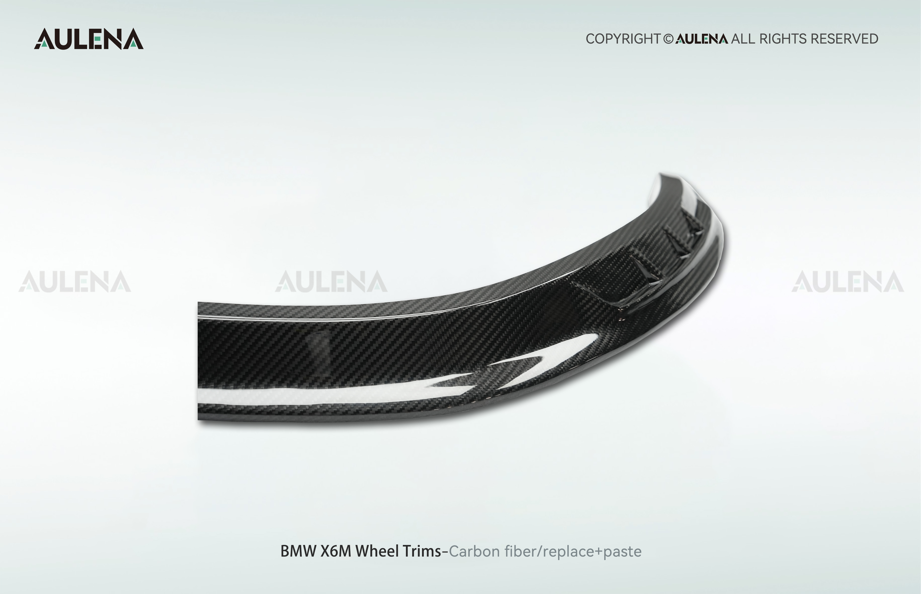 BMW X6M Aulena Design dry carbon performance Wheel Trims