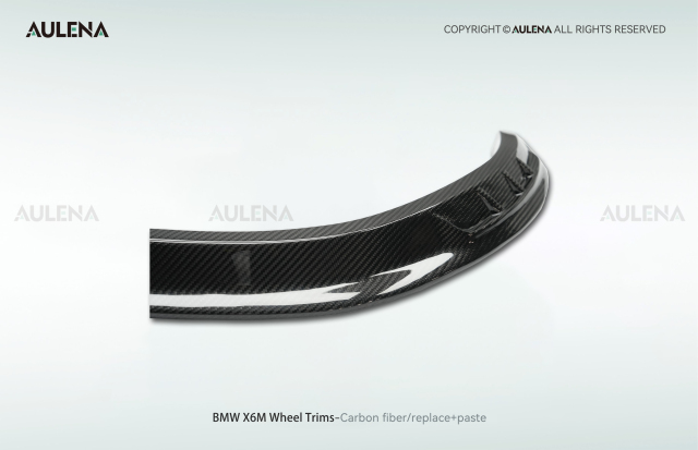 BMW X6M Aulena Design dry carbon performance Wheel Trims