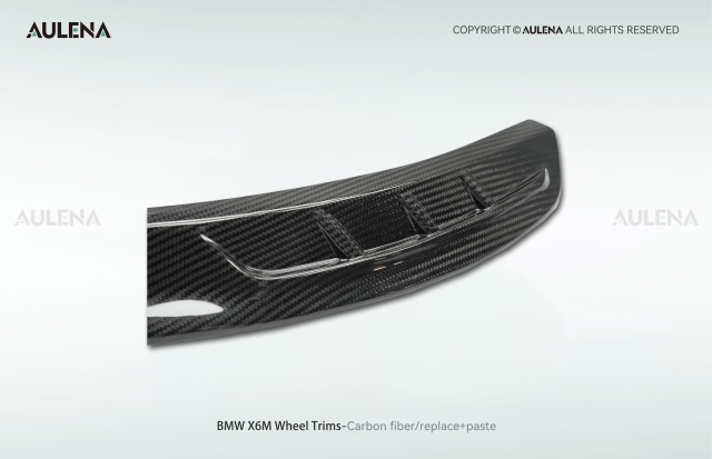 BMW X6M Aulena Design dry carbon performance Wheel Trims