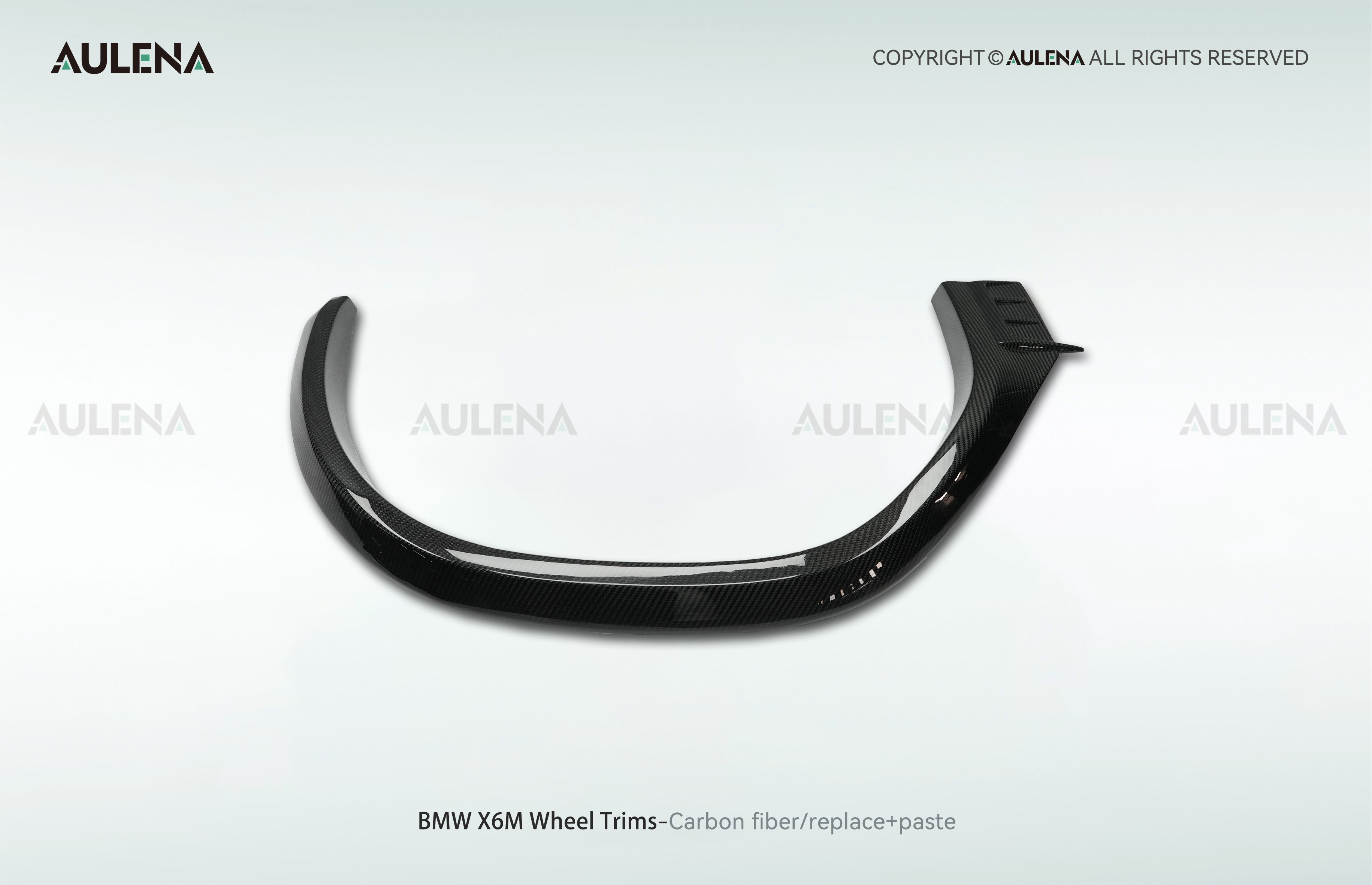 BMW X6M Aulena Design dry carbon performance Wheel Trims