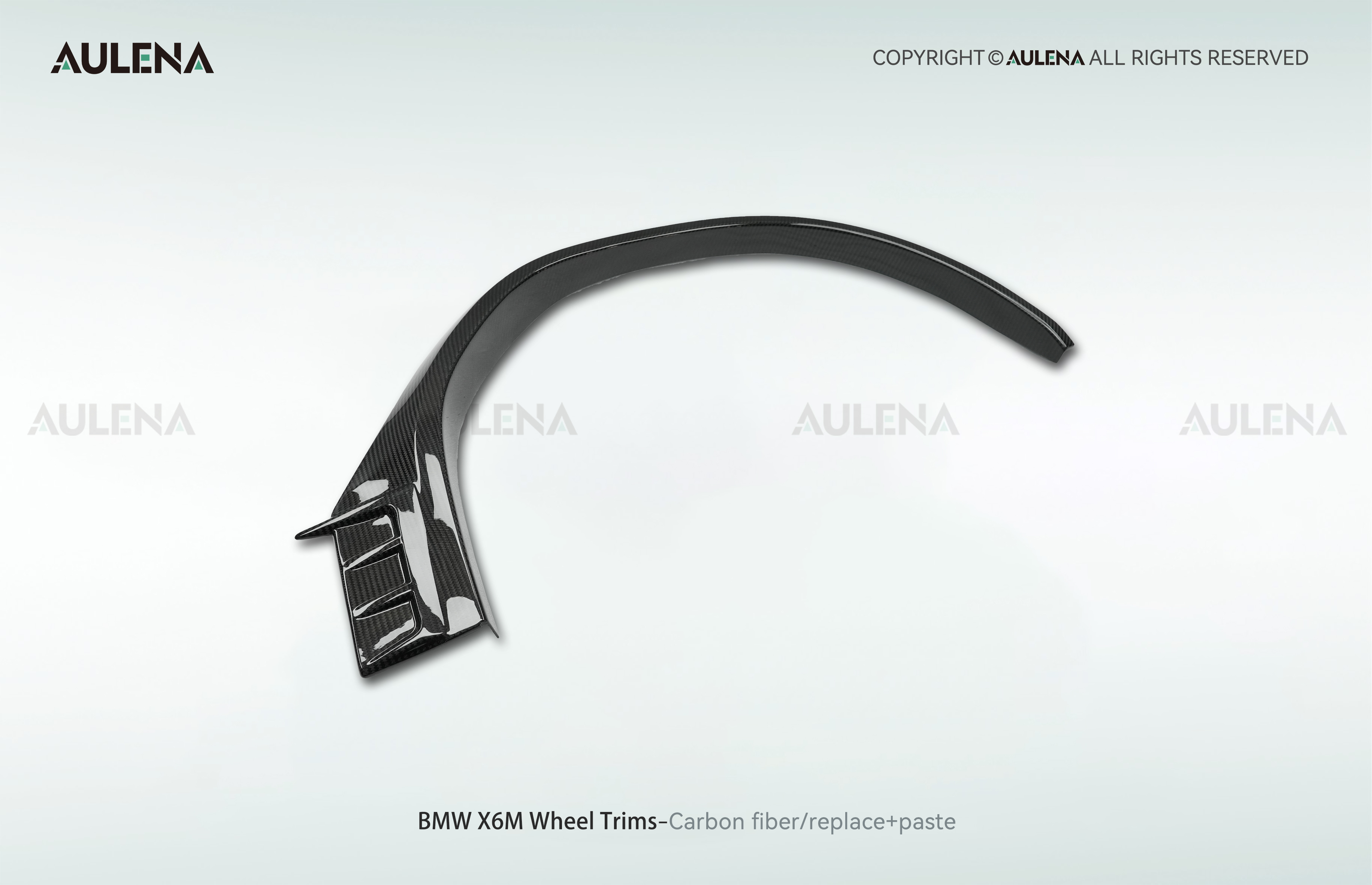 BMW X6M Aulena Design dry carbon performance Wheel Trims