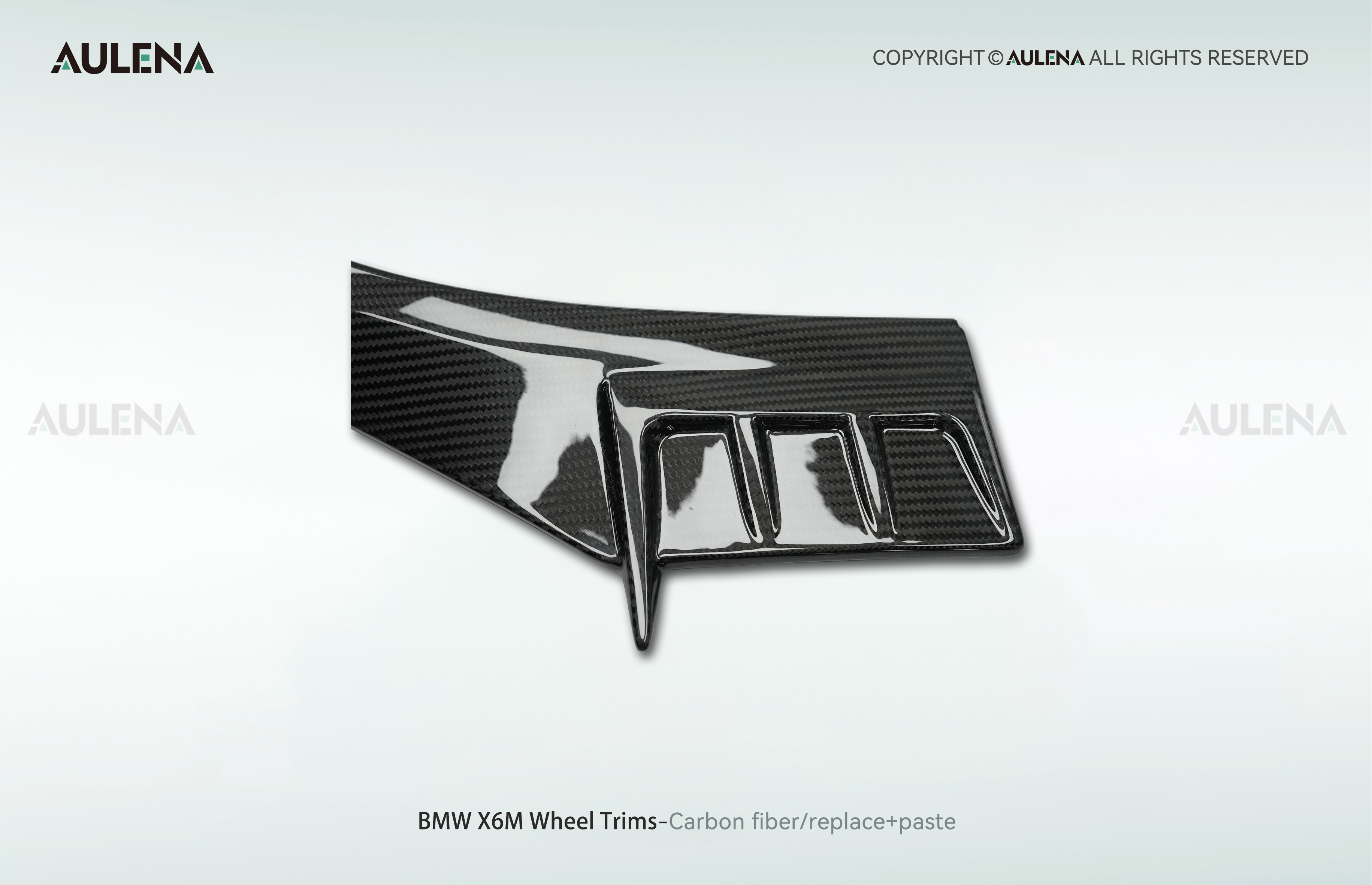 BMW X6M Aulena Design dry carbon performance Wheel Trims