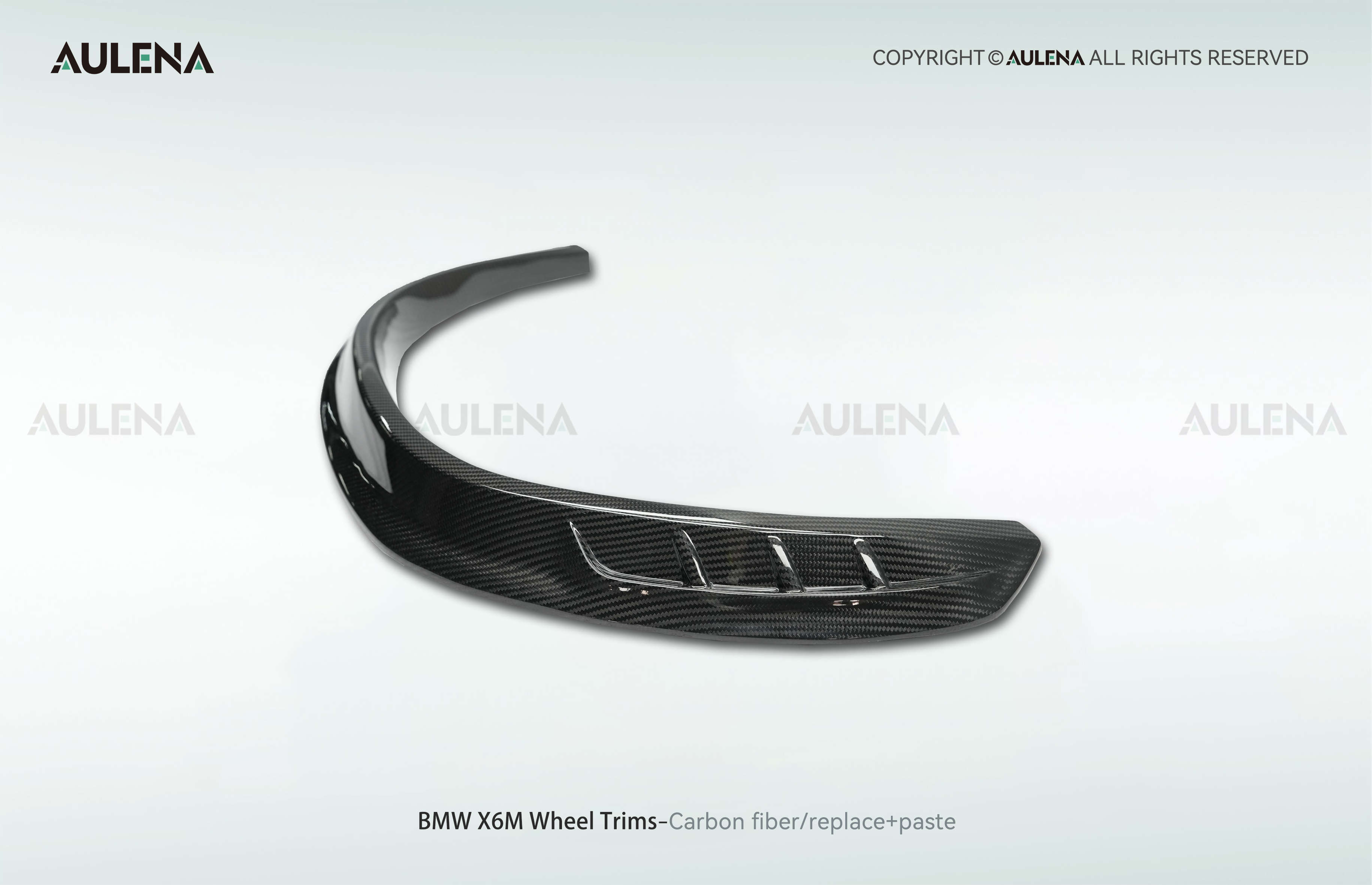 BMW X6M Aulena Design dry carbon performance Wheel Trims