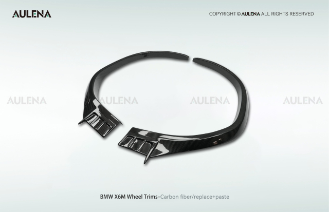 BMW X6M Aulena Design dry carbon performance Wheel Trims