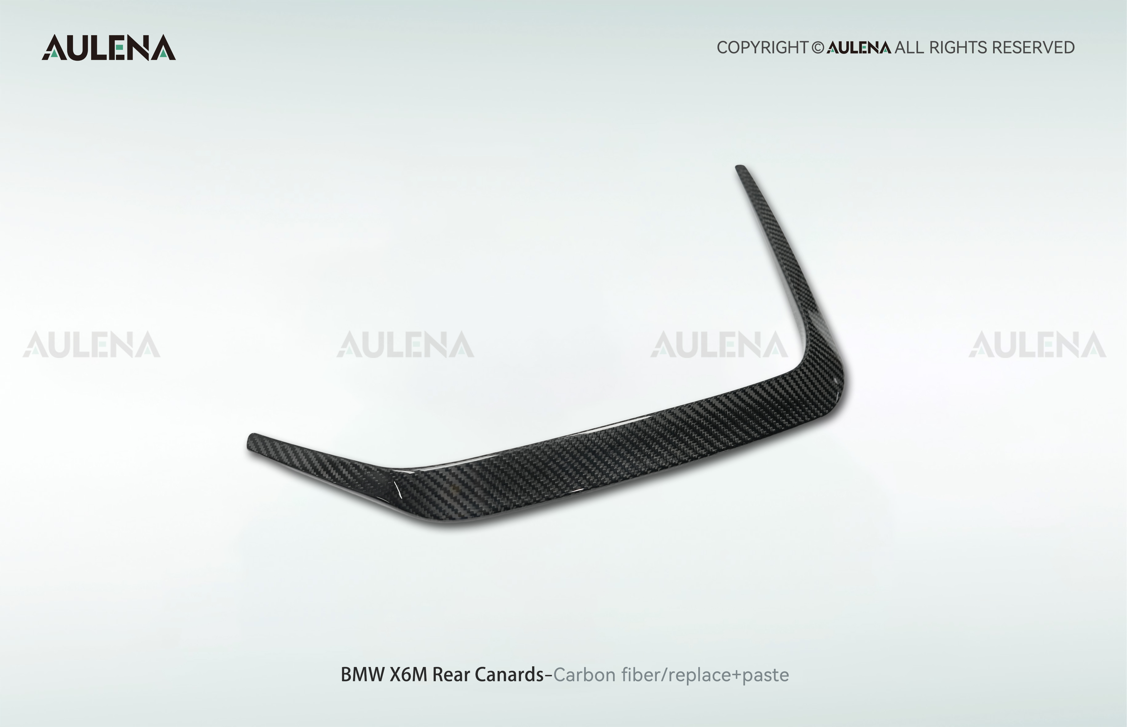 BMW X6M Aulena Design dry carbon performance Rear Canards