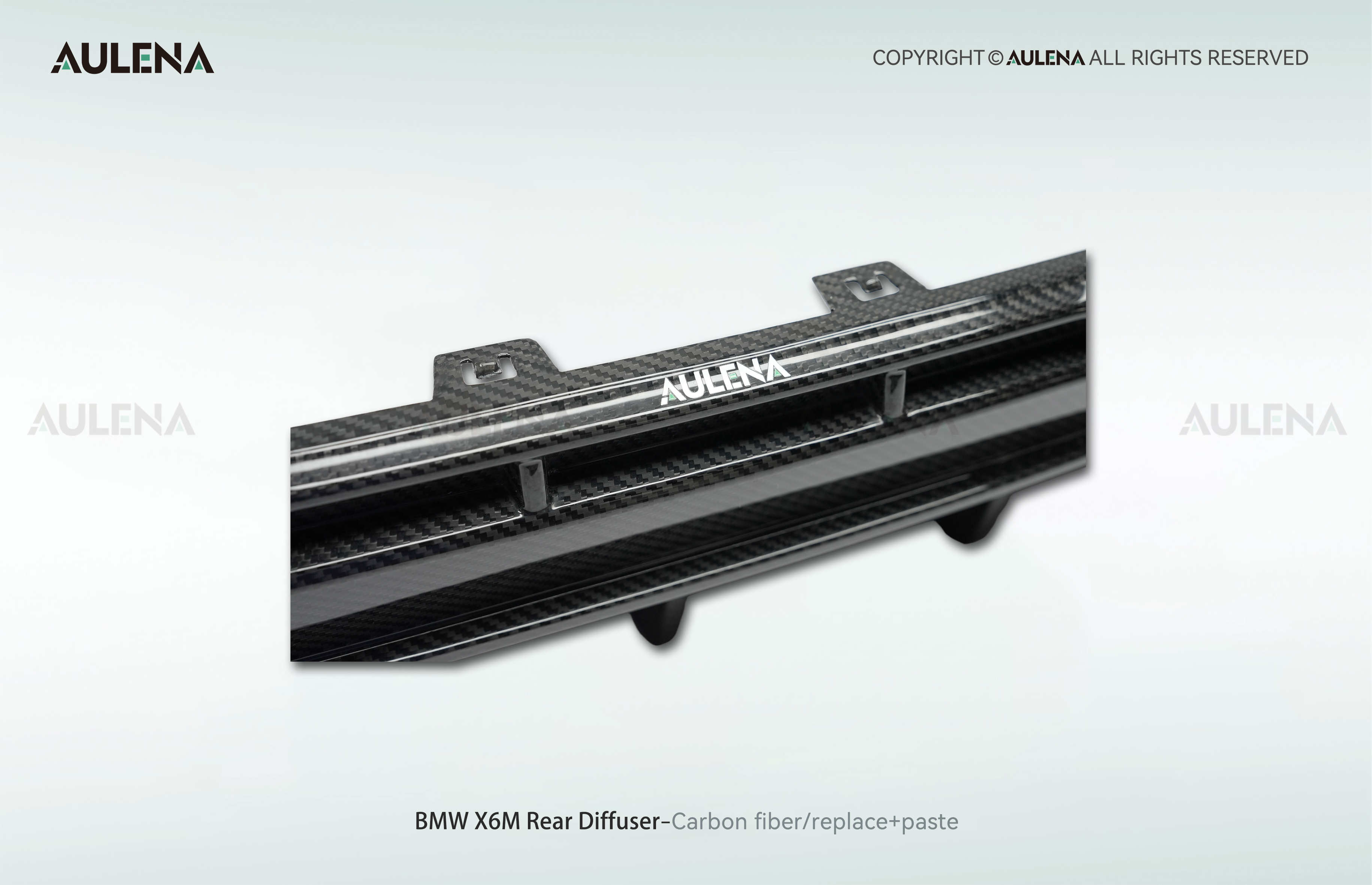 BMW X6M Aulena Design dry carbon performance Rear Diffuser