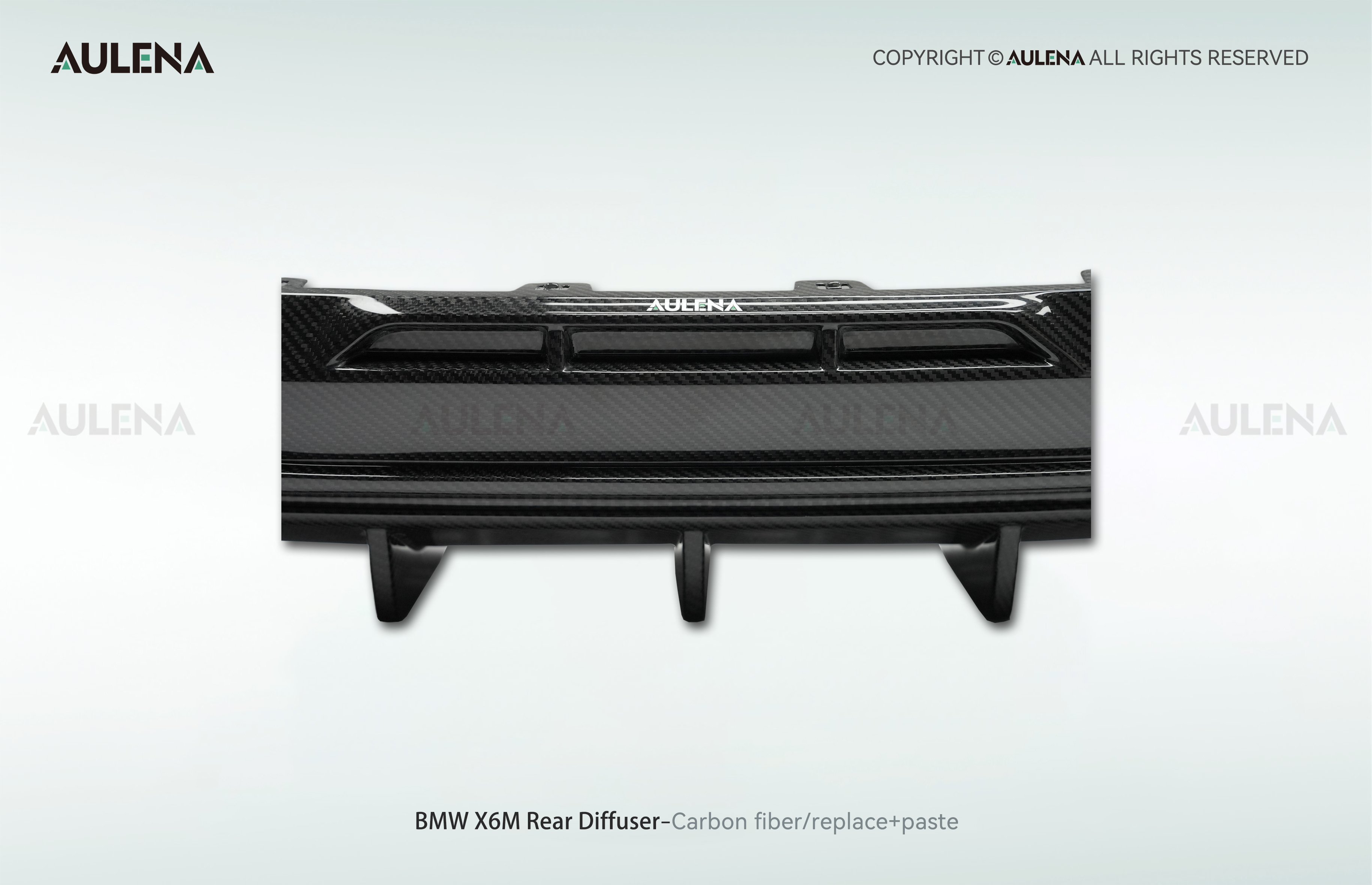 BMW X6M Aulena Design dry carbon performance Rear Diffuser