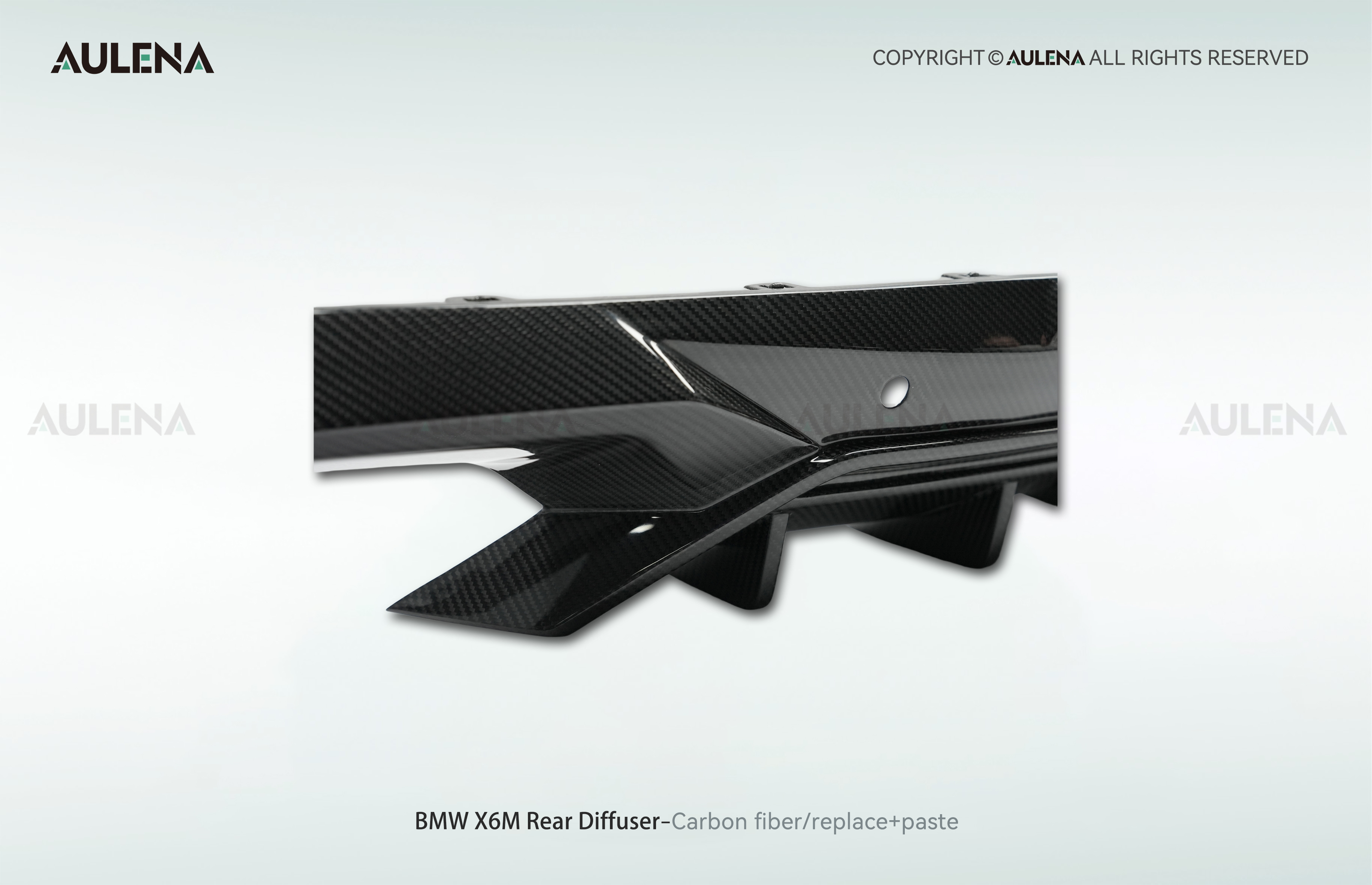 BMW X6M Aulena Design dry carbon performance Rear Diffuser