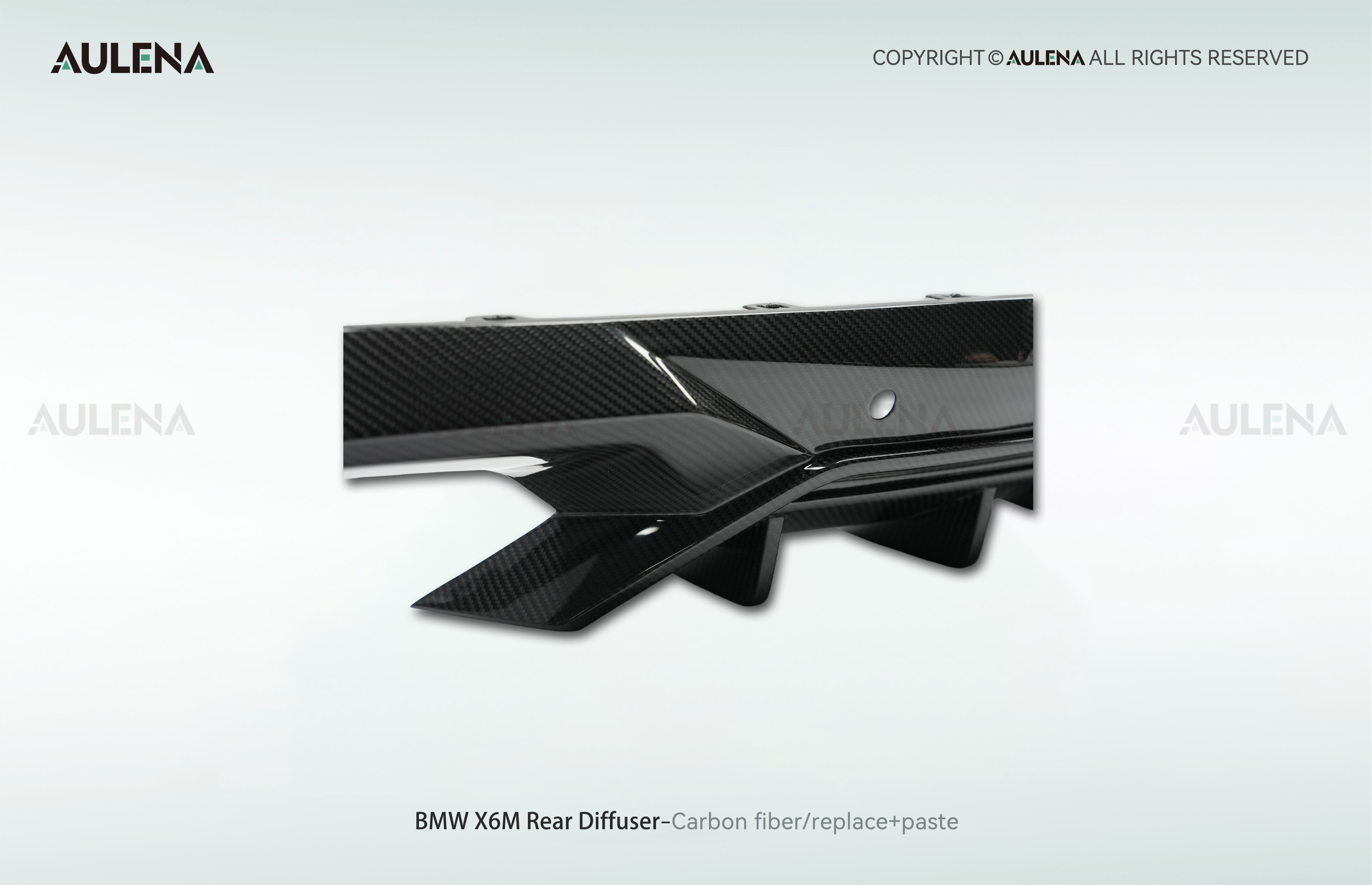 BMW X6M Aulena Design dry carbon performance Rear Diffuser