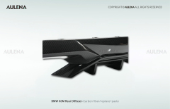 BMW X6M Aulena Design dry carbon performance Rear Diffuser
