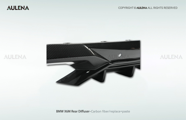 BMW X6M Aulena Design dry carbon performance Rear Diffuser