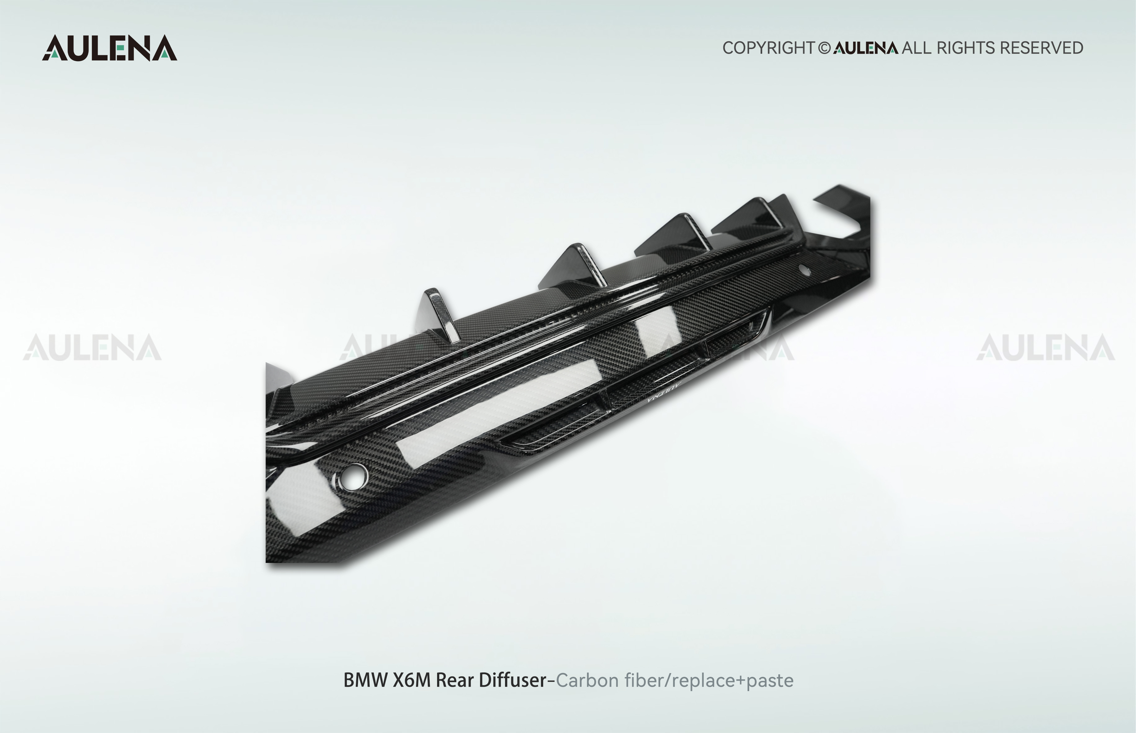 BMW X6M Aulena Design dry carbon performance Rear Diffuser