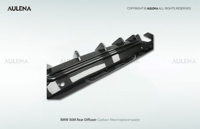 BMW X6M Aulena Design dry carbon performance Rear Diffuser