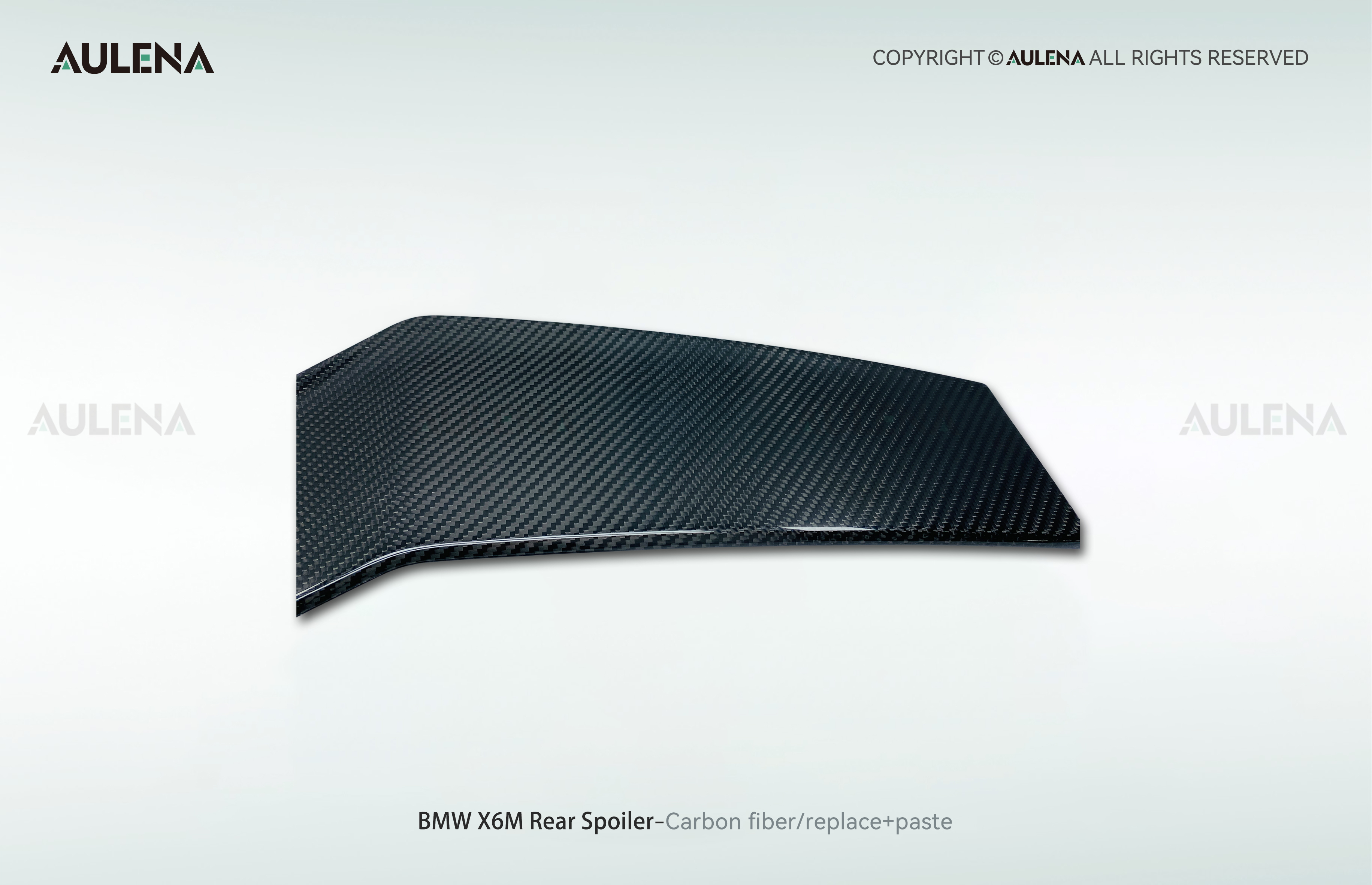BMW X6M Aulena Design dry carbon performance Rear Spoiler