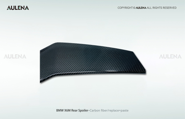 BMW X6M Aulena Design dry carbon performance Rear Spoiler