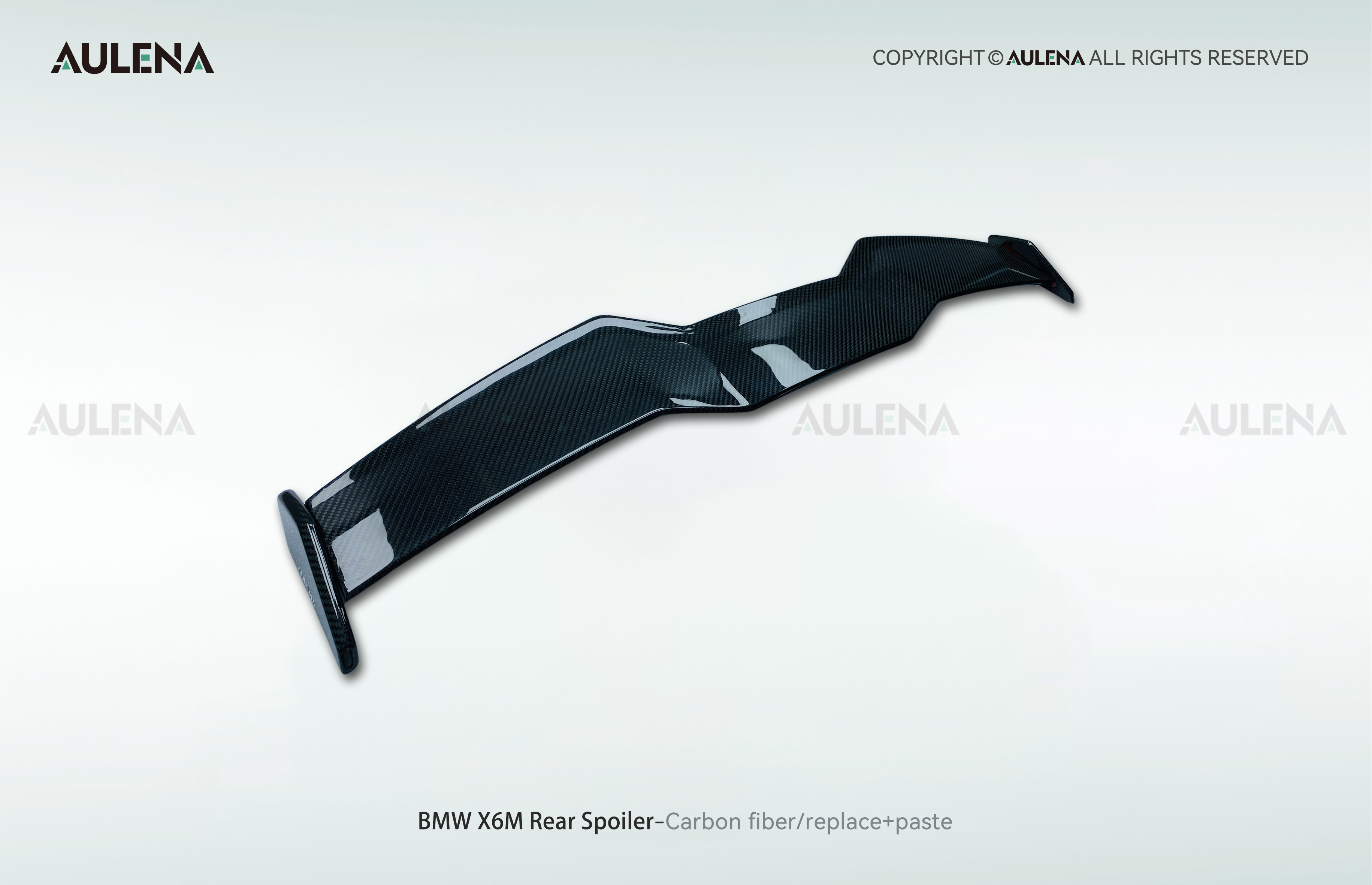 BMW X6M Aulena Design dry carbon performance Rear Spoiler