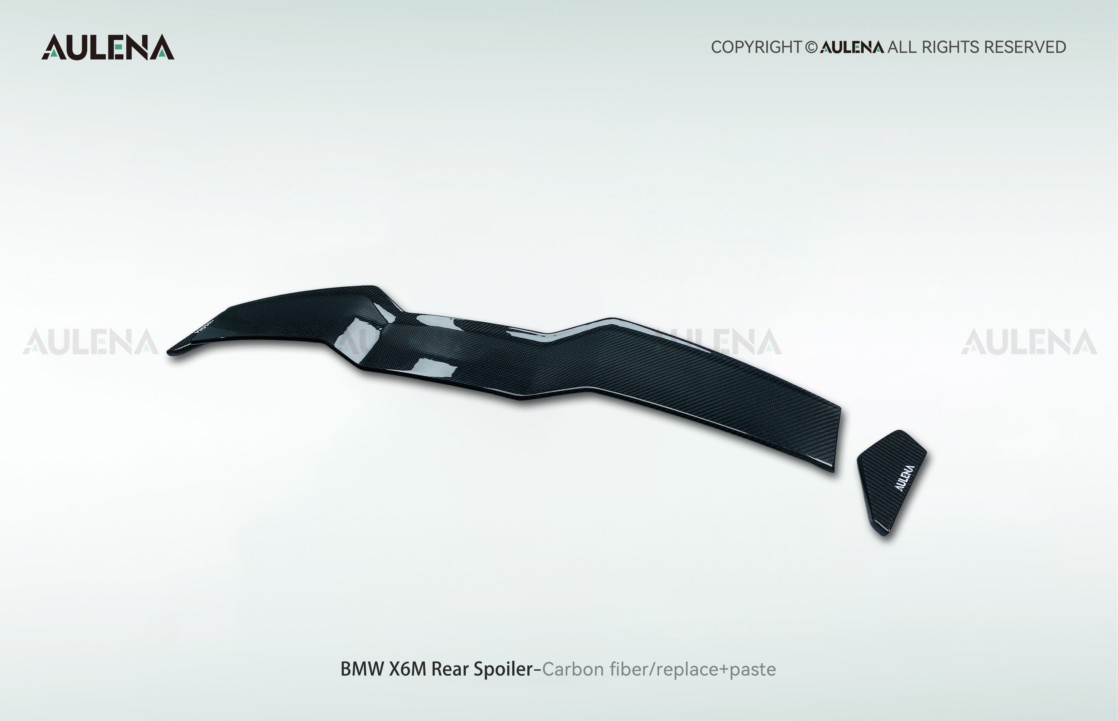BMW X6M Aulena Design dry carbon performance Rear Spoiler
