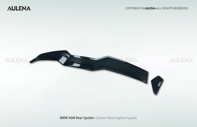 BMW X6M Aulena Design dry carbon performance Rear Spoiler