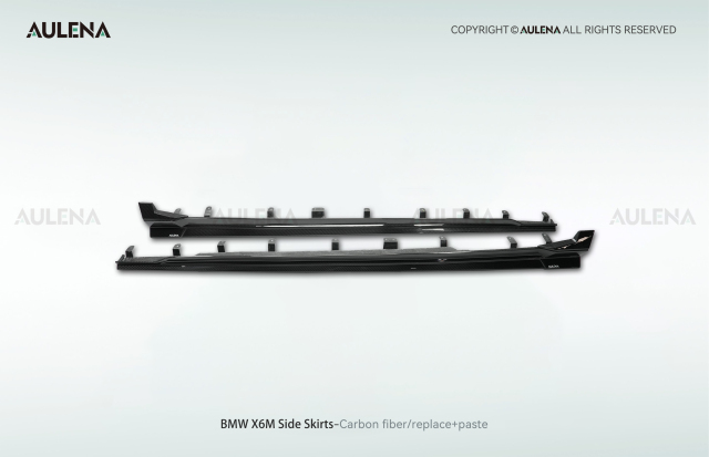 BMW X6M Aulena Design dry carbon performance Side Skirts