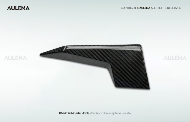 BMW X6M Aulena Design dry carbon performance Side Skirts