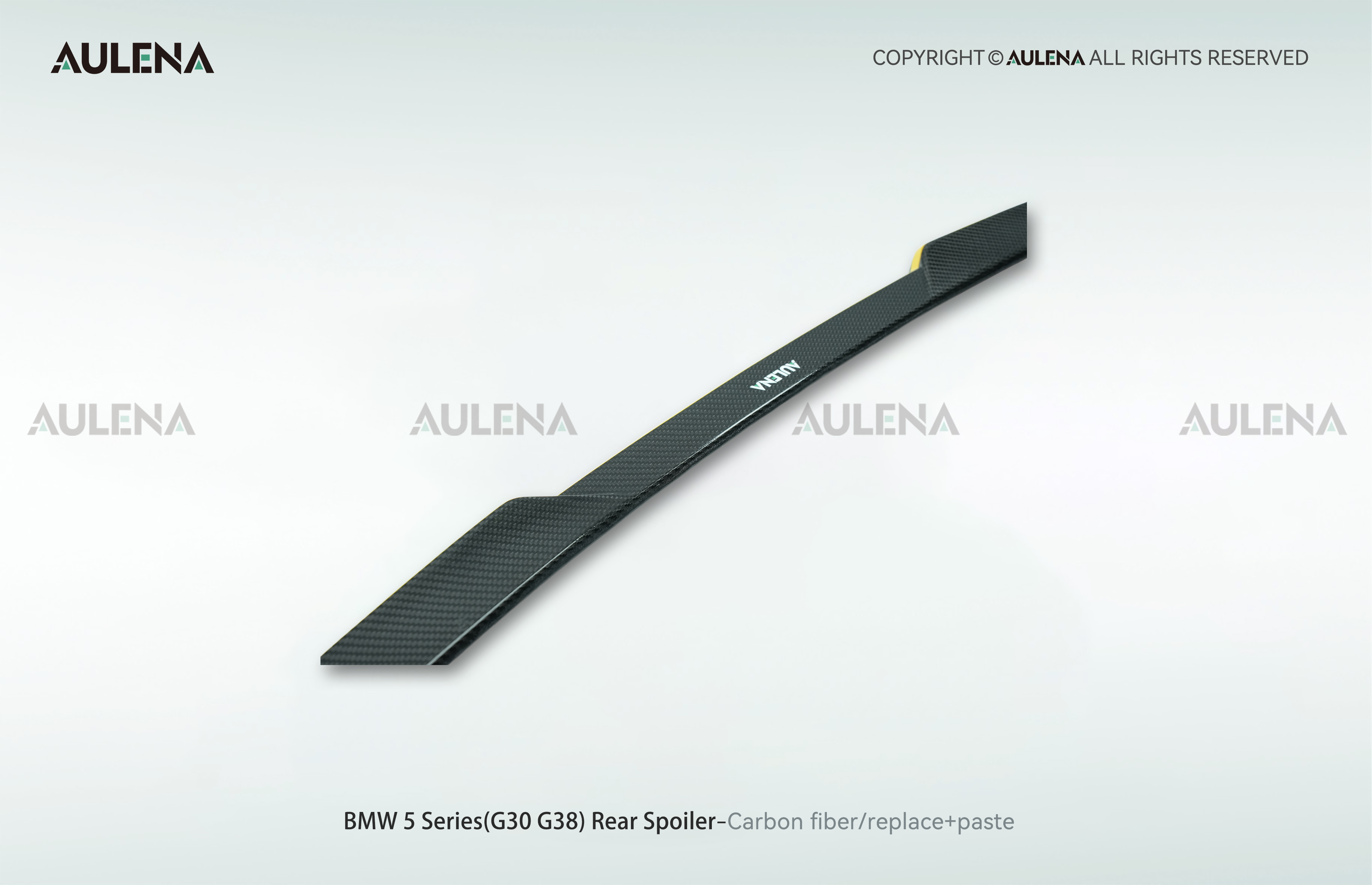 BMW 5 Series(G30/G38) Aulena Design dry carbon performance Rear Spoiler