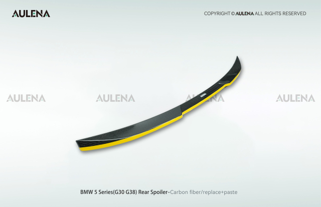 BMW 5 Series(G30/G38) Aulena Design dry carbon performance Rear Spoiler