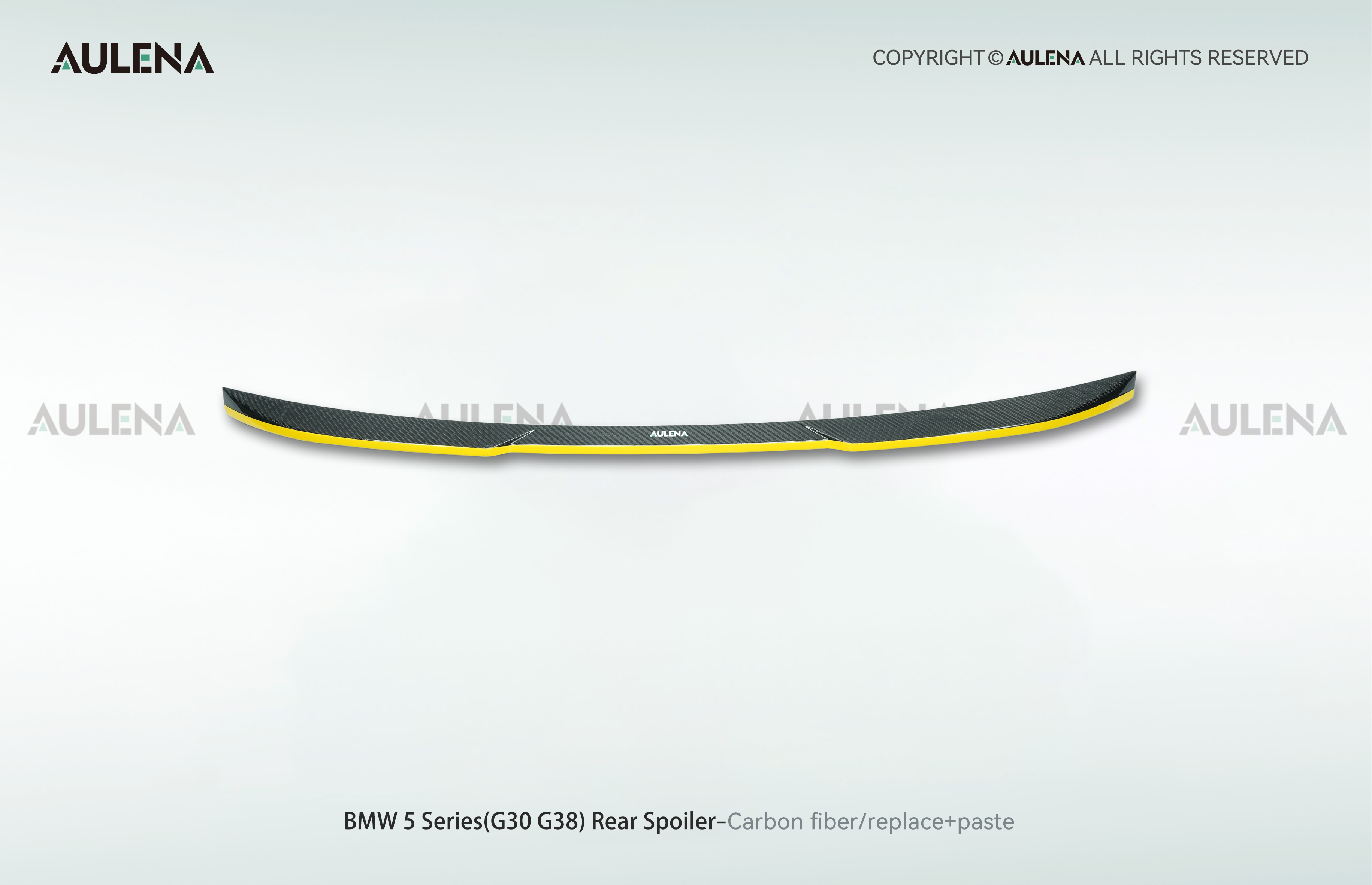 BMW 5 Series(G30/G38) Aulena Design dry carbon performance Rear Spoiler
