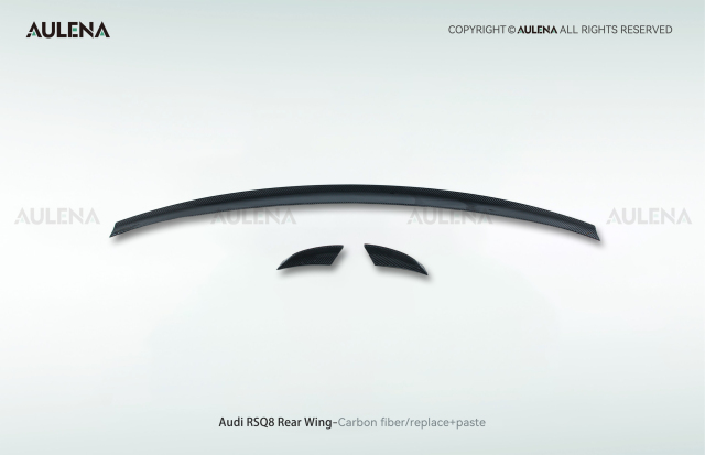 Audi RSQ8 Aulena Design dry carbon performance Rear Wing