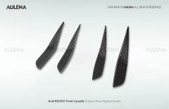 Audi RS6 Aulena Design dry carbon performance Front Canards