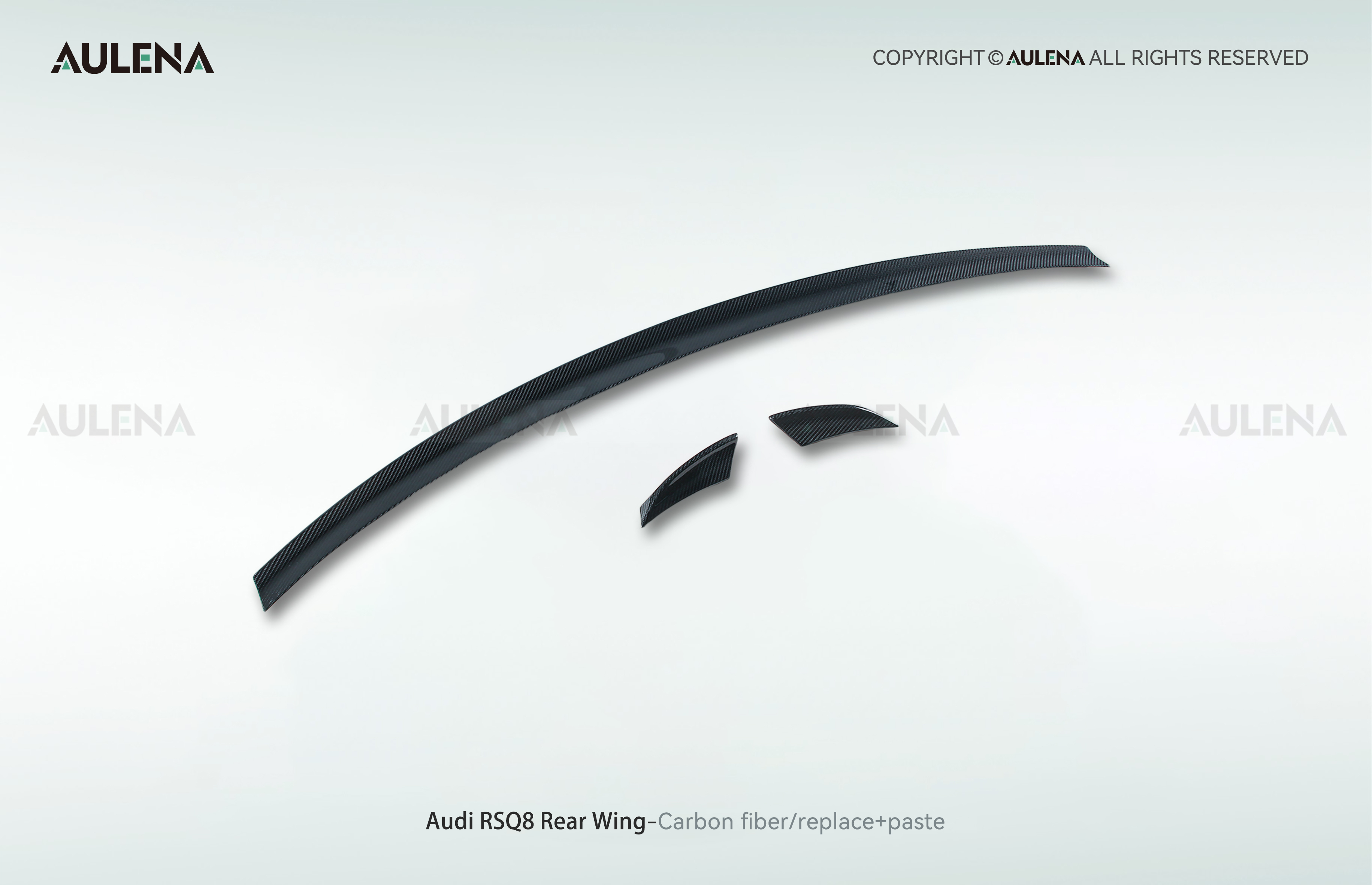 Audi RSQ8 Aulena Design dry carbon performance Rear Wing
