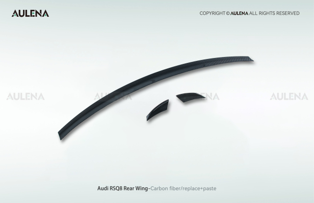 Audi RSQ8 Aulena Design dry carbon performance Rear Wing