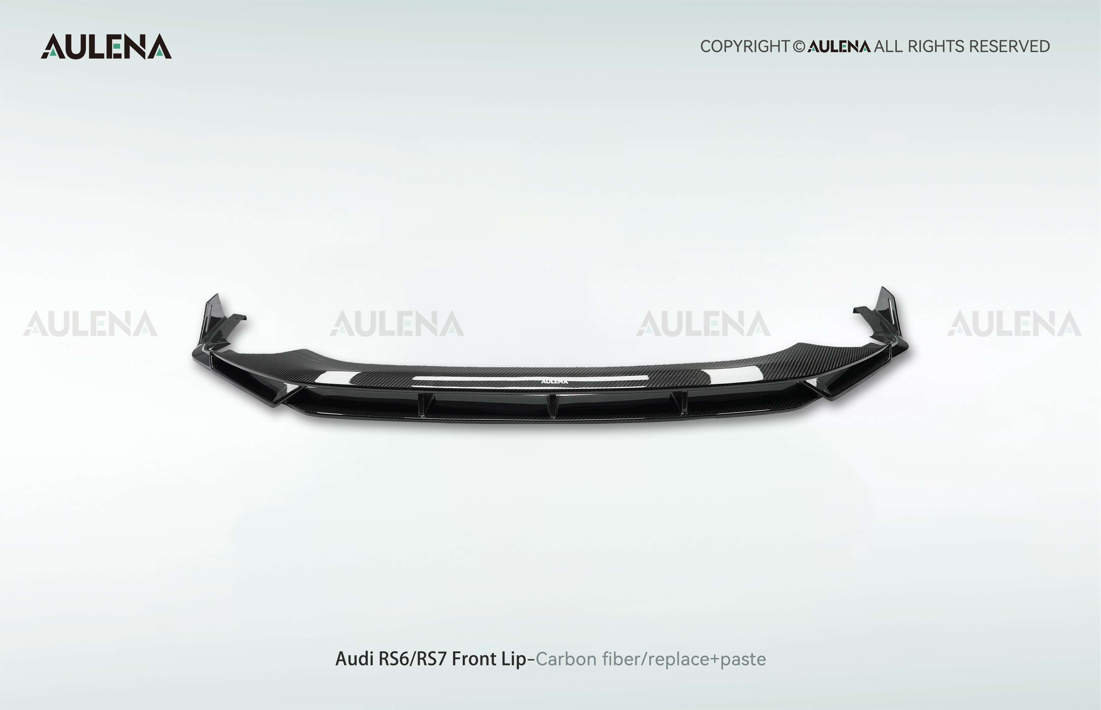 Audi RS6 Aulena Design dry carbon performance Front Lip