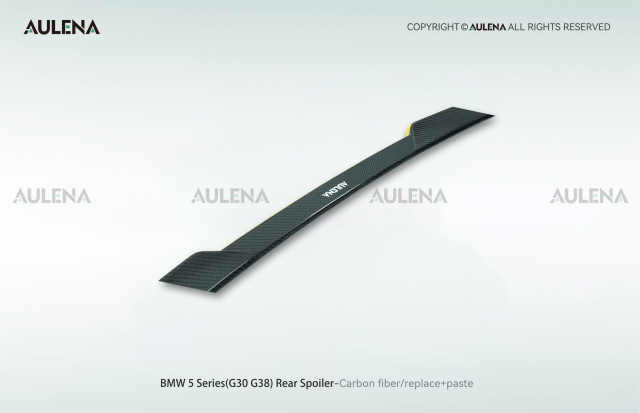 BMW 5 Series(G30/G38) Aulena Design dry carbon performance Rear Spoiler