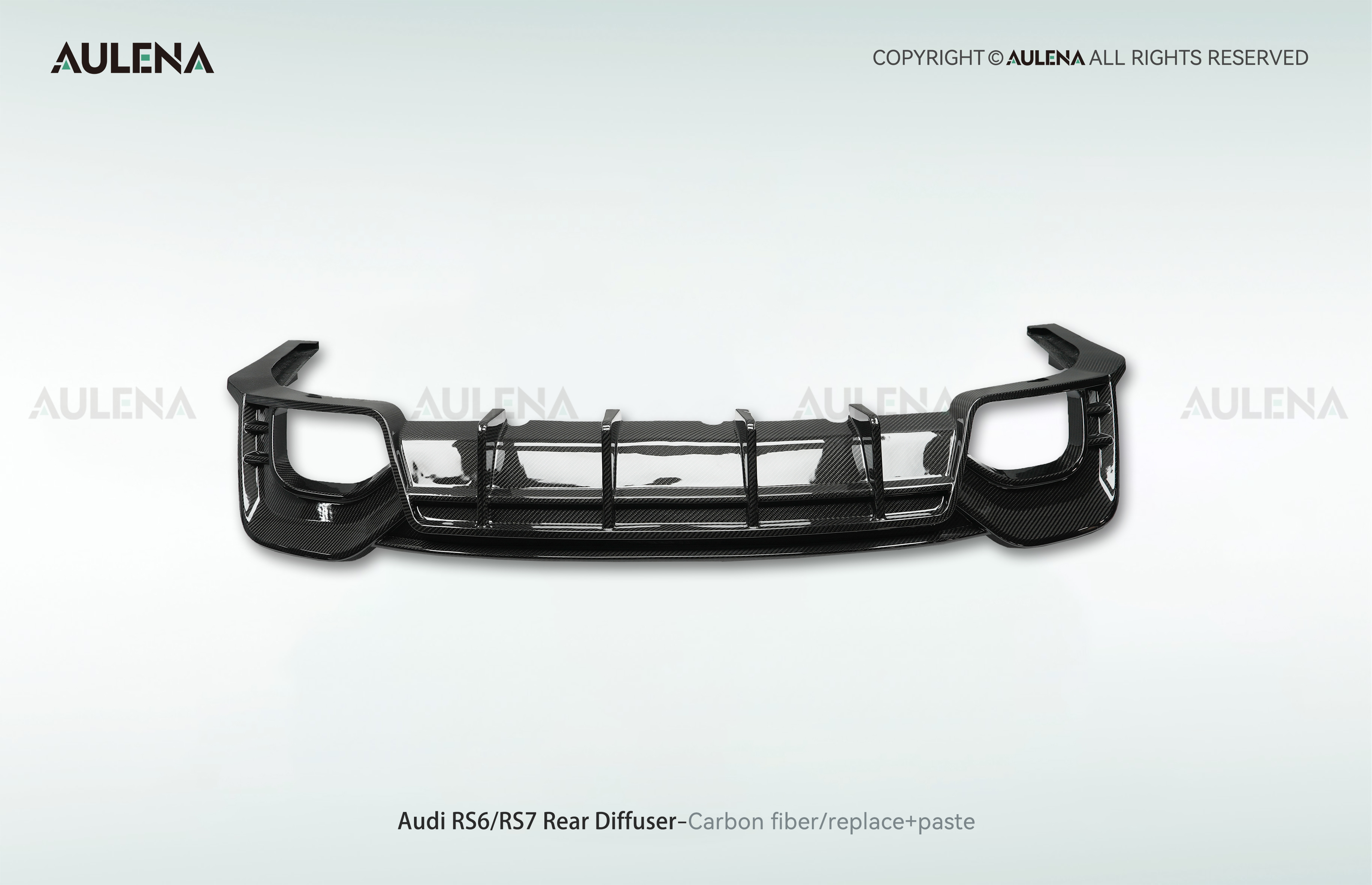Audi RS6 Aulena Design dry carbon performance Rear Diffuser