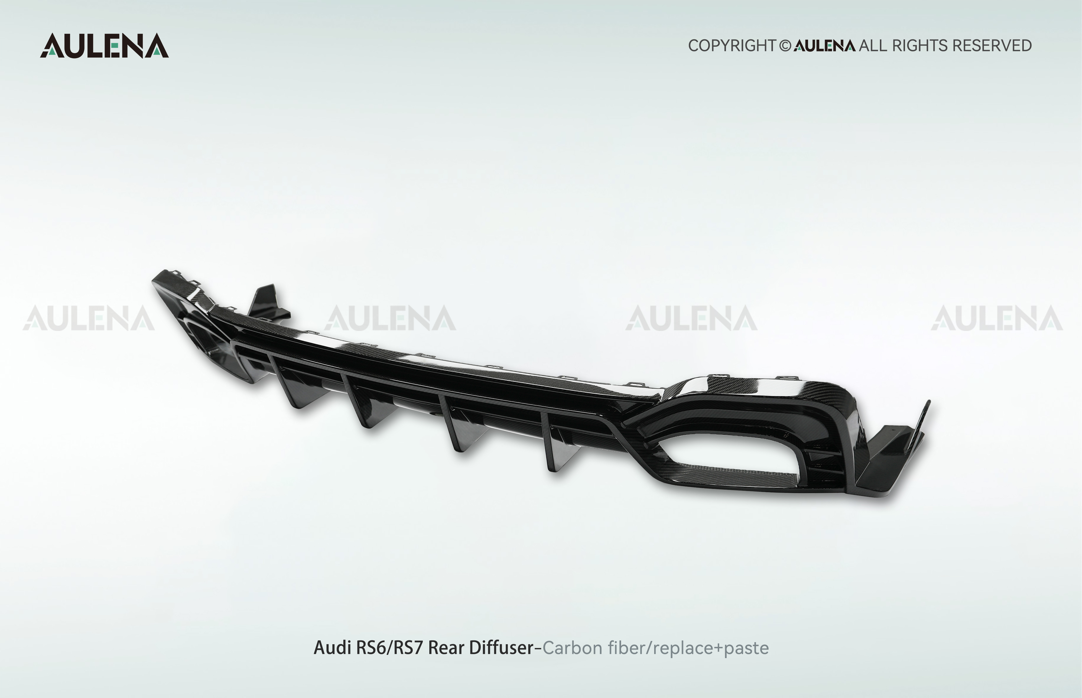 Audi RS6 Aulena Design dry carbon performance Rear Diffuser