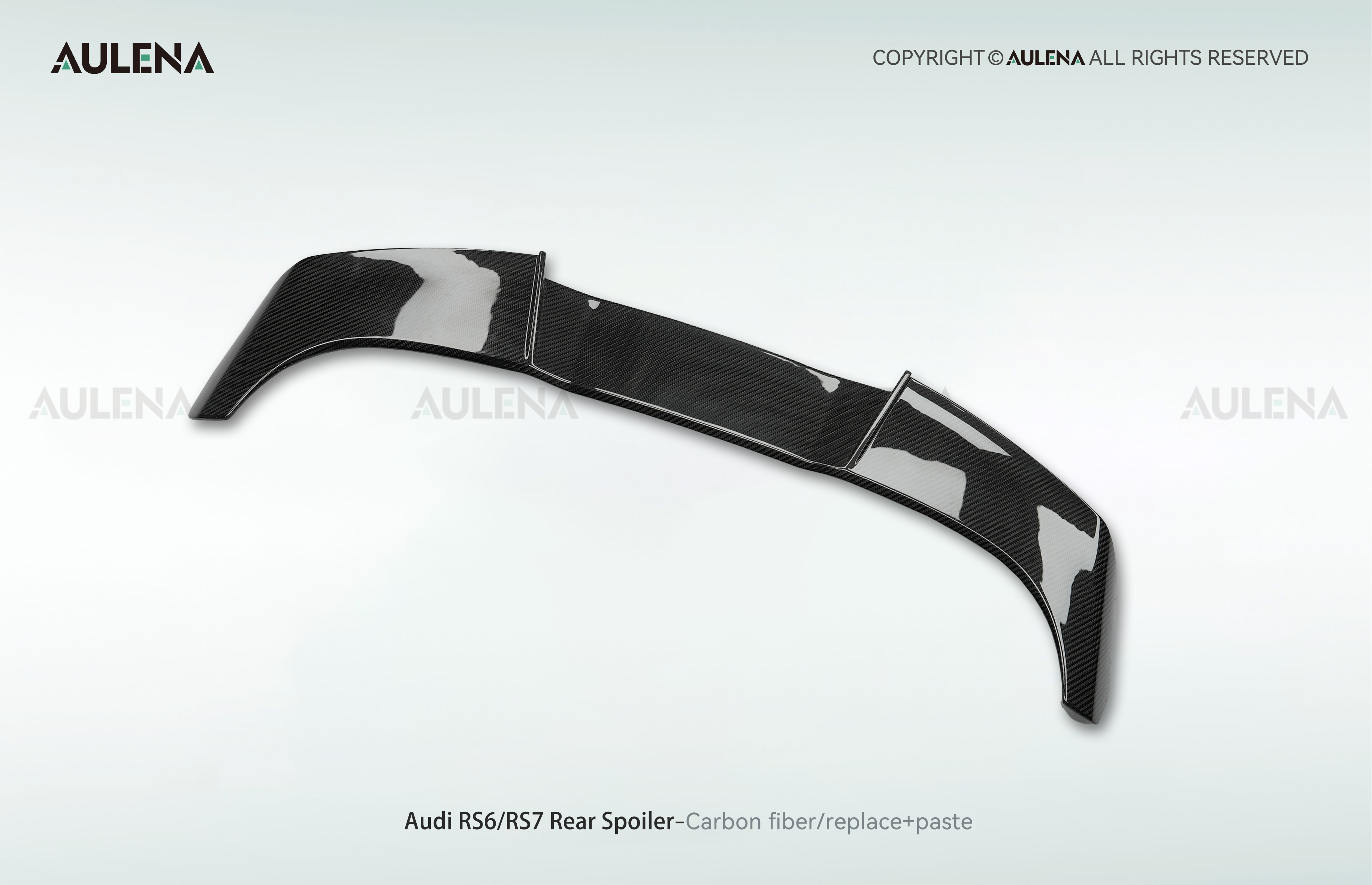 Audi RS6 Aulena Design dry carbon performance Rear Spoiler