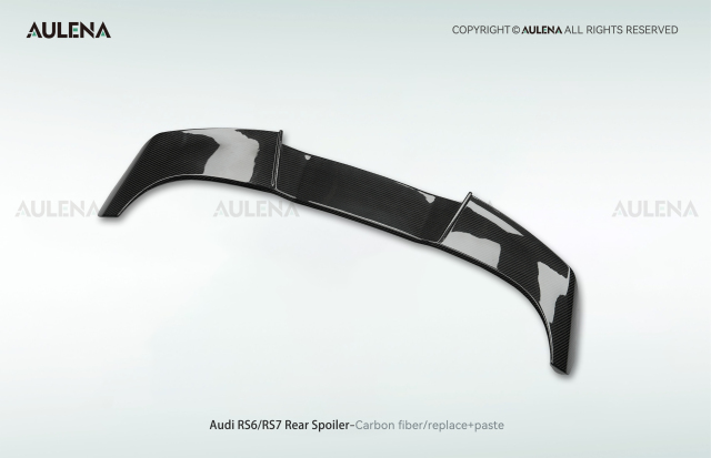 Audi RS6 Aulena Design dry carbon performance Rear Spoiler
