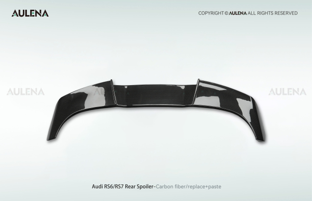 Audi RS6 Aulena Design dry carbon performance Rear Spoiler