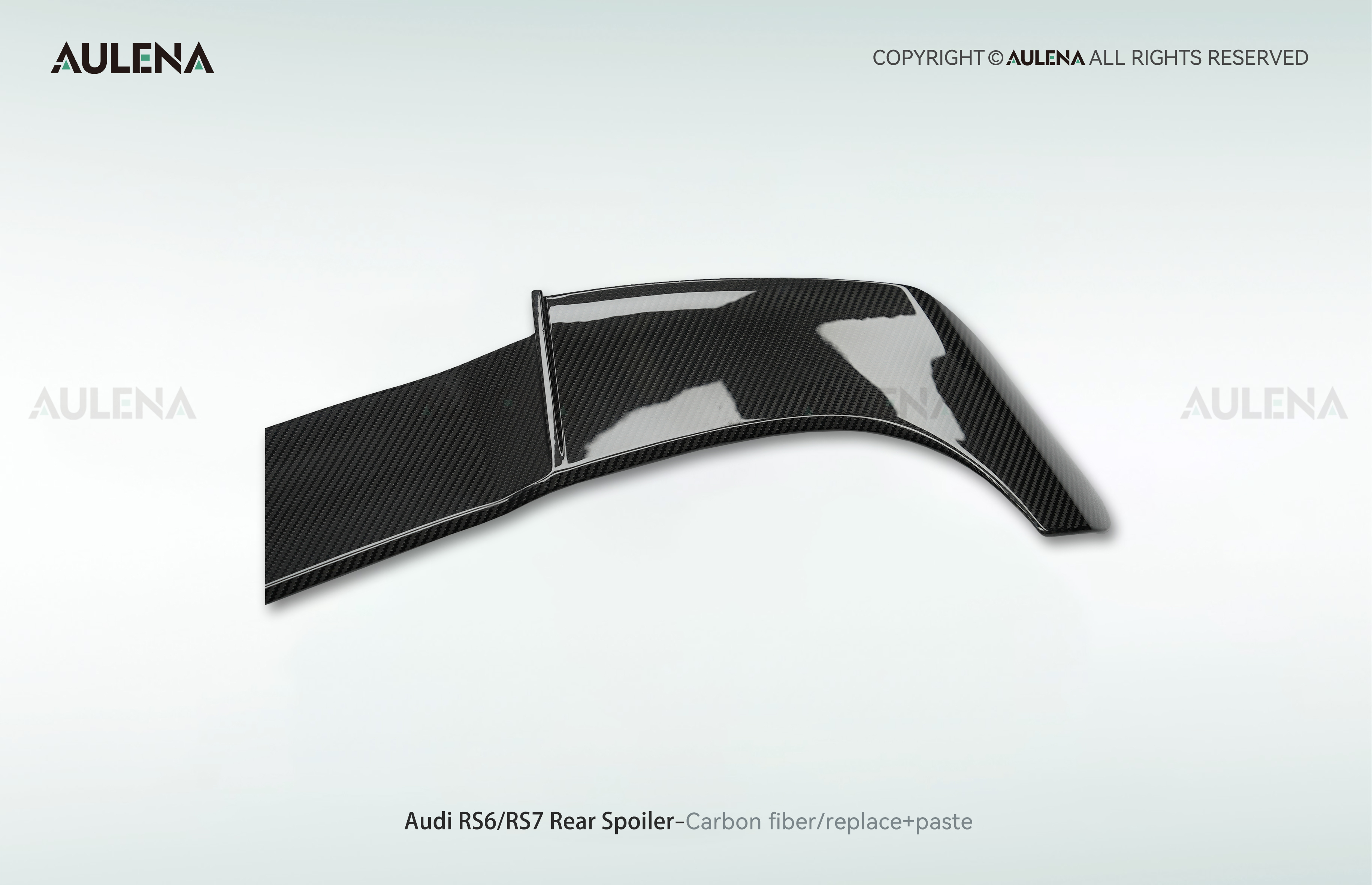 Audi RS6 Aulena Design dry carbon performance Rear Spoiler