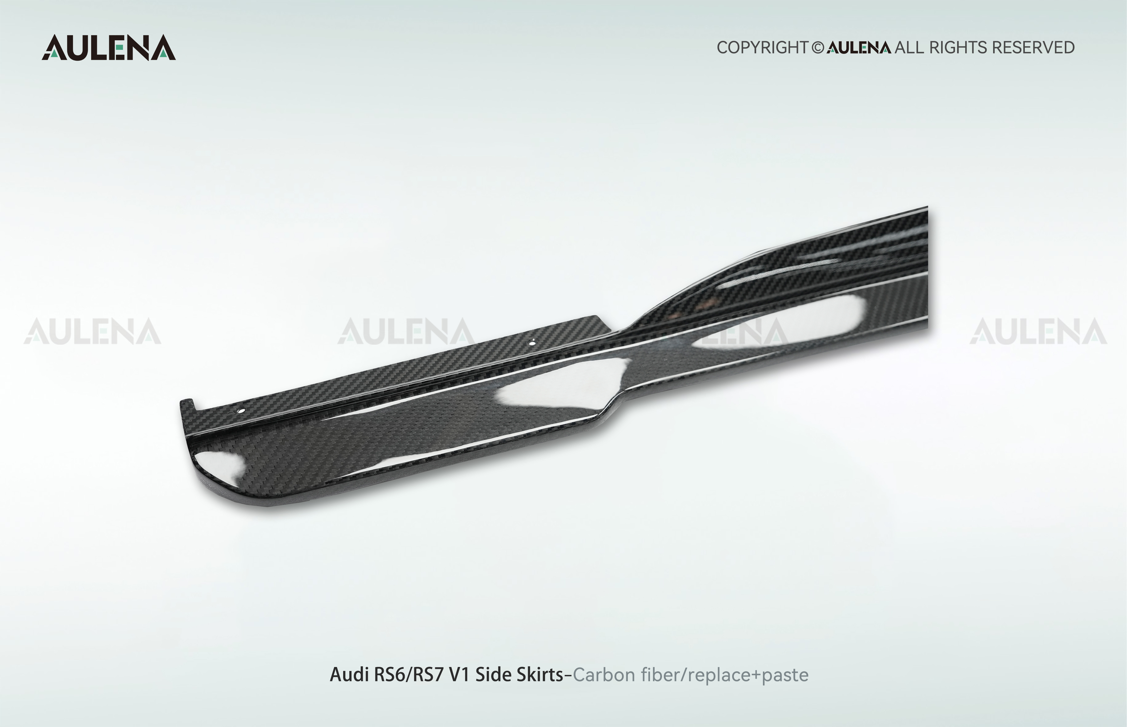 Audi RS6 Aulena Design dry carbon performance Side Skirts V1
