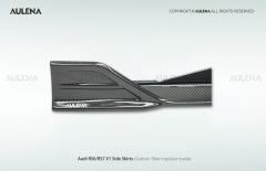 Audi RS6 Aulena Design dry carbon performance Side Skirts V1