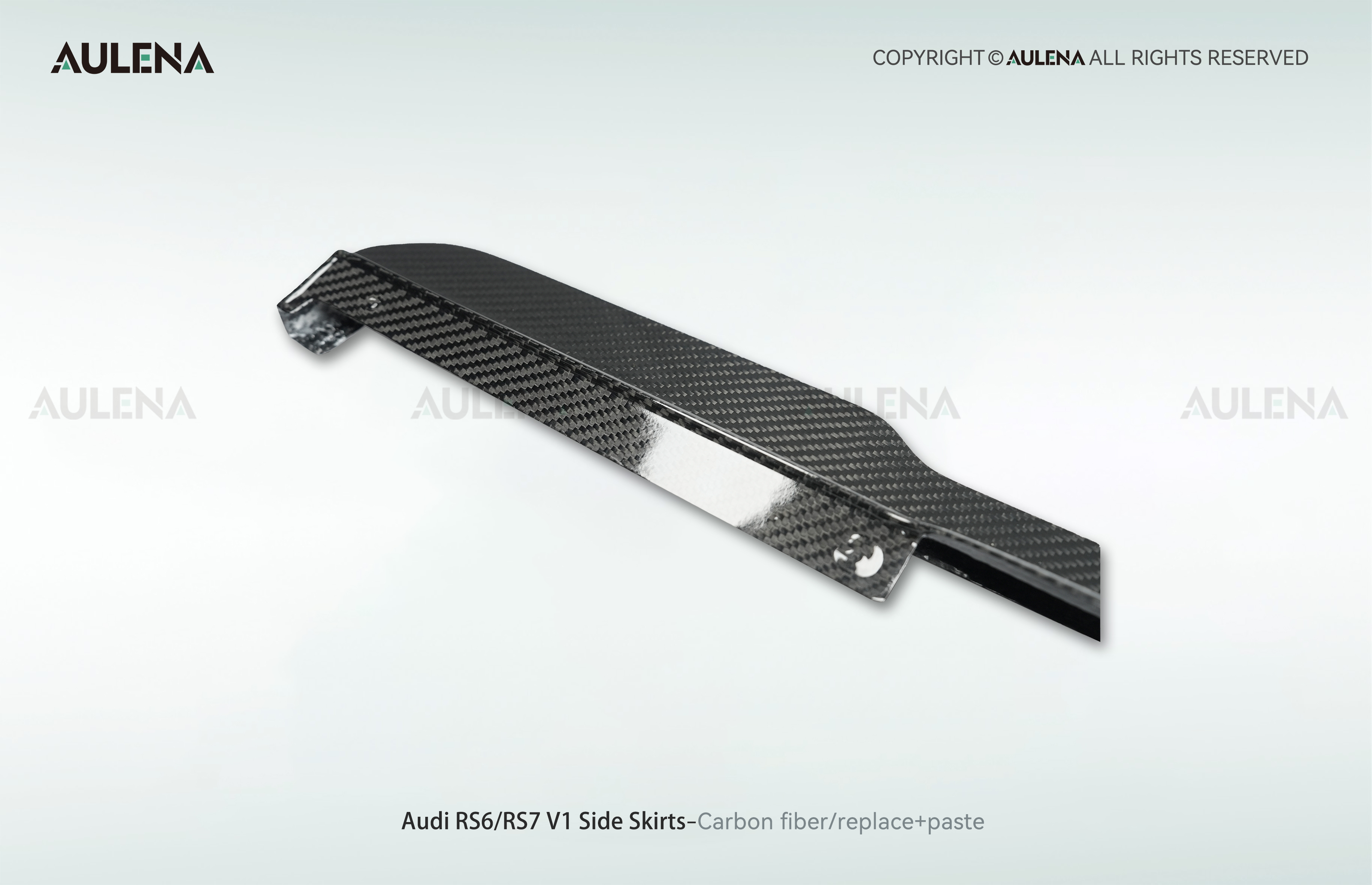 Audi RS6 Aulena Design dry carbon performance Side Skirts V1
