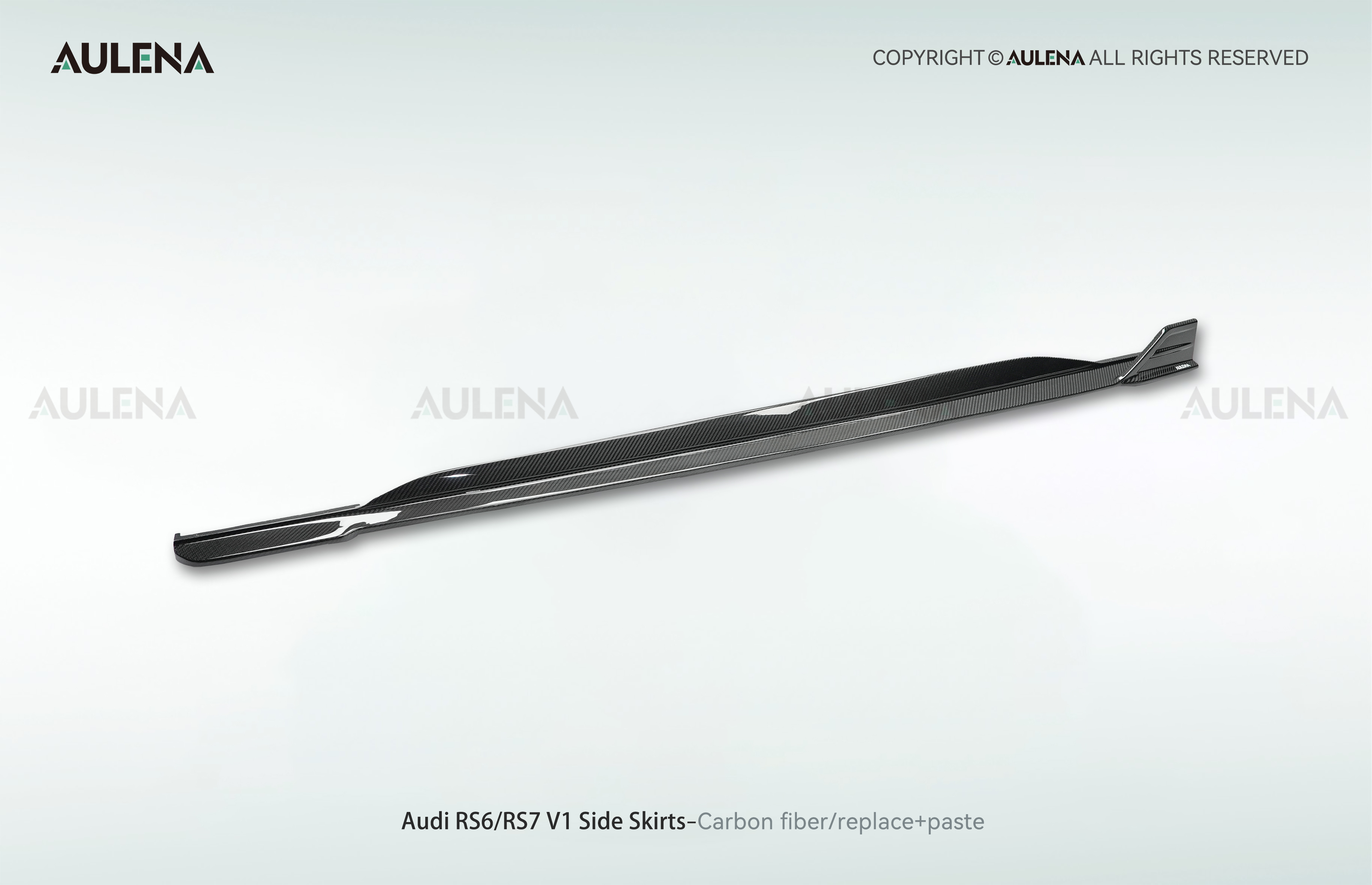 Audi RS6 Aulena Design dry carbon performance Side Skirts V1