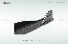 Audi RS6 Aulena Design dry carbon performance Side Skirts V1